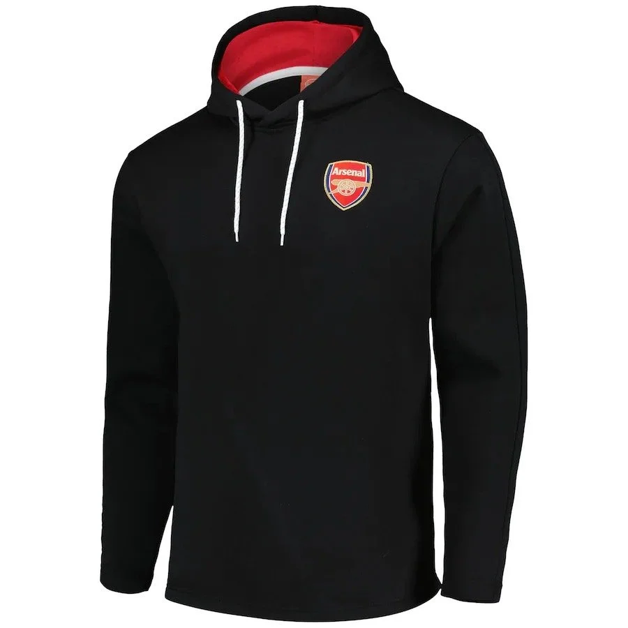 Arsenal Core Small Crest Hoodie - Black - Mens £45
