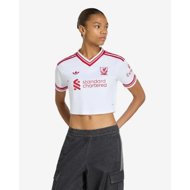 LFC adidas Womens 26/27 Cropped Away Jersey
 £75.00  
