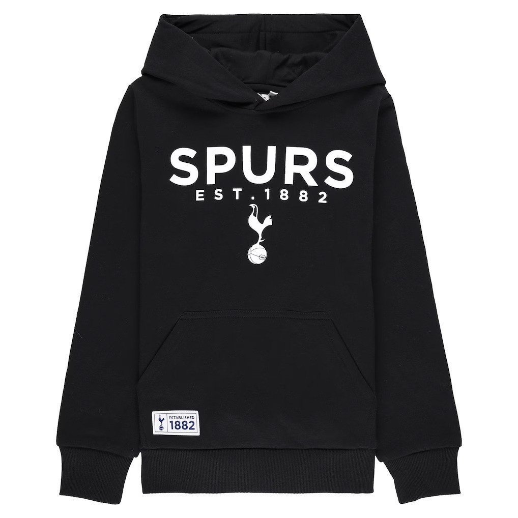 Tottenham Hotspur Core Hoodie | Black | Kids - £35.00