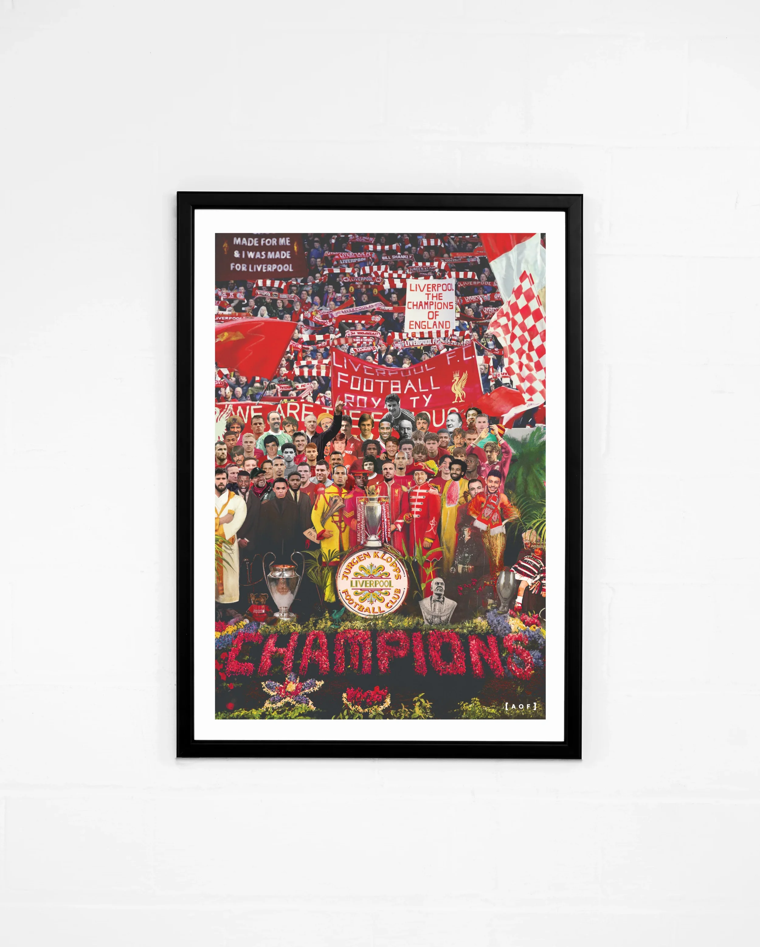 LFC You'll Never Walk Alone (Champions Edition) Print - £24.00