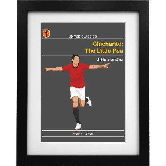 United Classics: Chicharito; The Little Pea by Javier Hernández A1 Art Print
 £30.00 