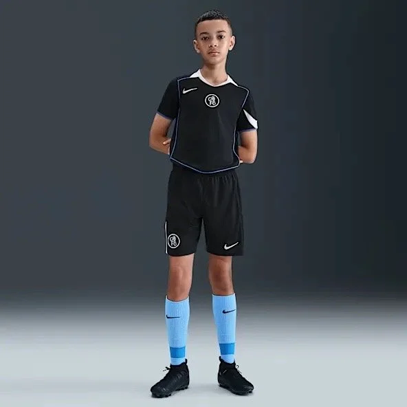 Chelsea F.C. 2025/26 Stadium Third Kids - £32.99