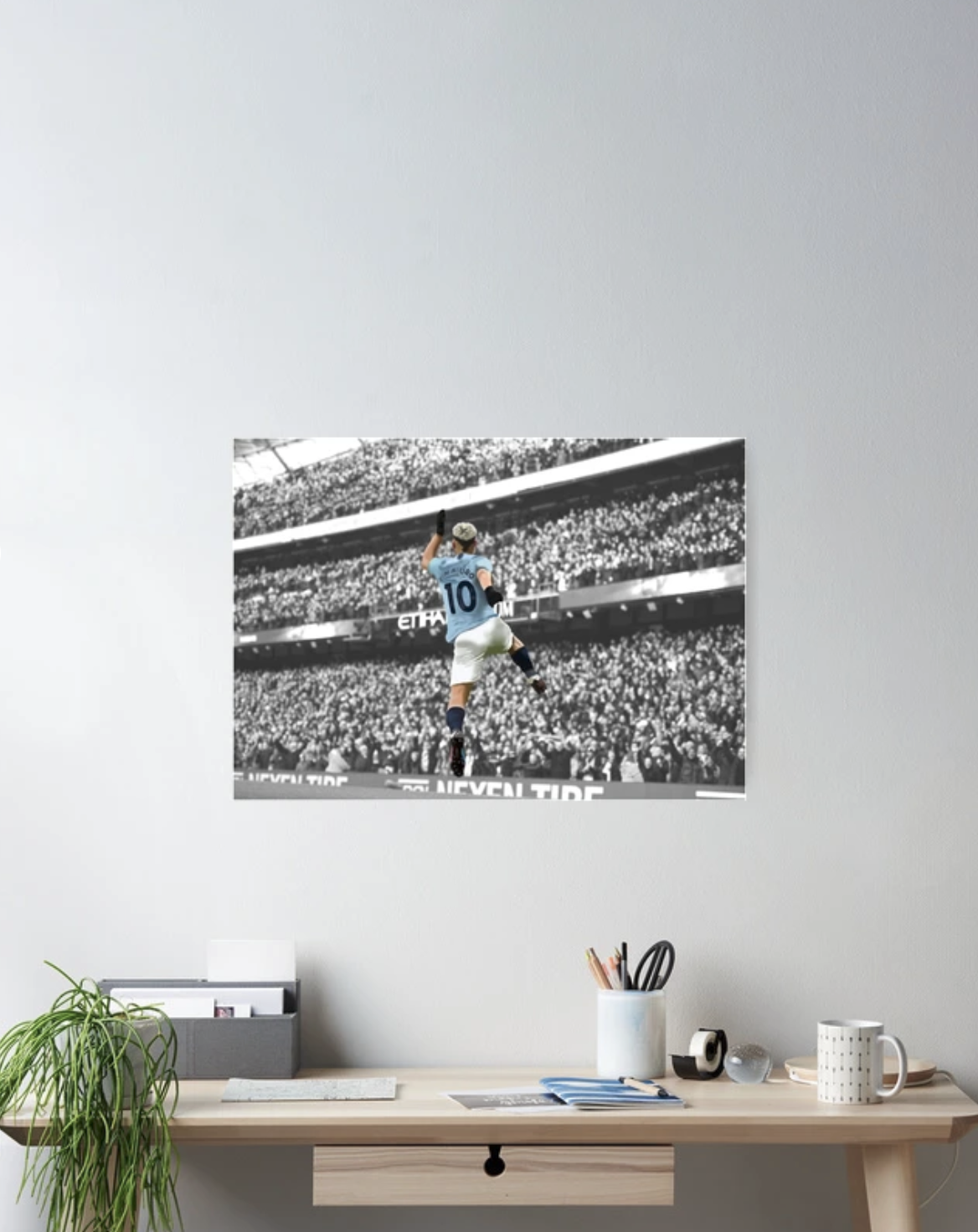 Sergio Aguero Poster Manchester City 59.4cm x 42cm Semi Gloss
 £12.70 