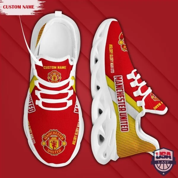 Manchester United Custom Name Max Soul Shoes - £62.95
