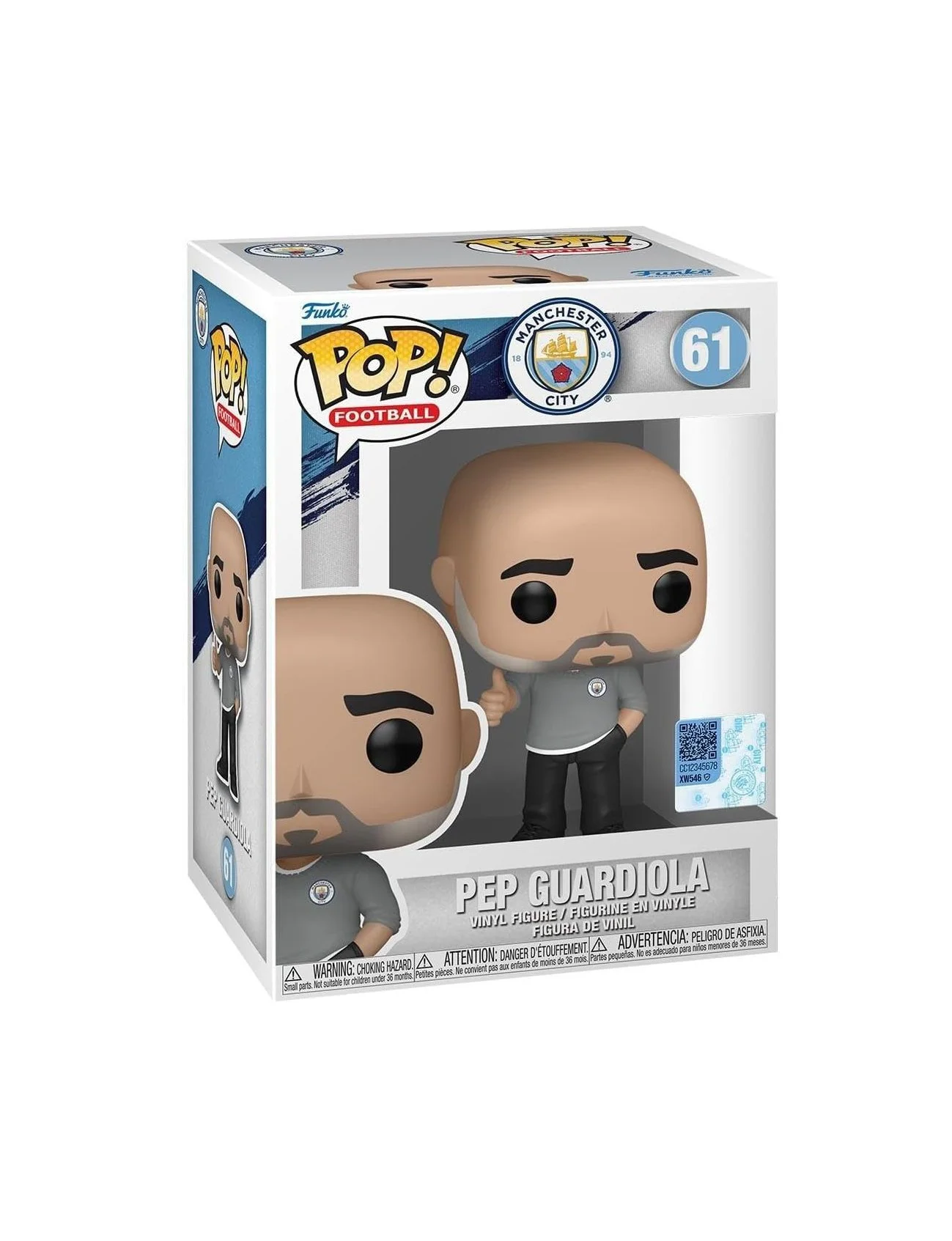 Funko POP! Football: Manchester City Pep Guardiola Collectable Figure - £9.99