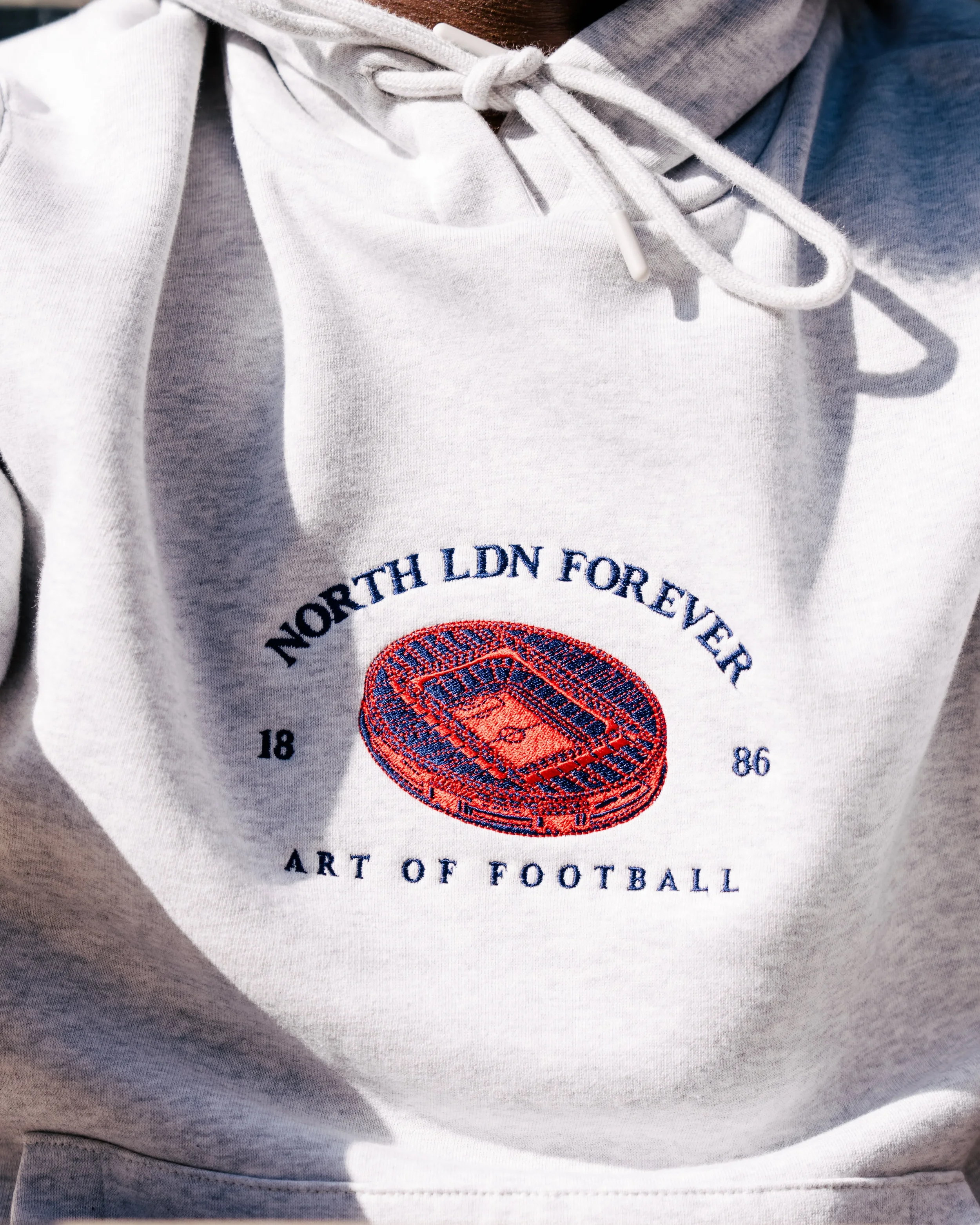 Arsenal FC Embroidered Stadium Hoodie - £60.00