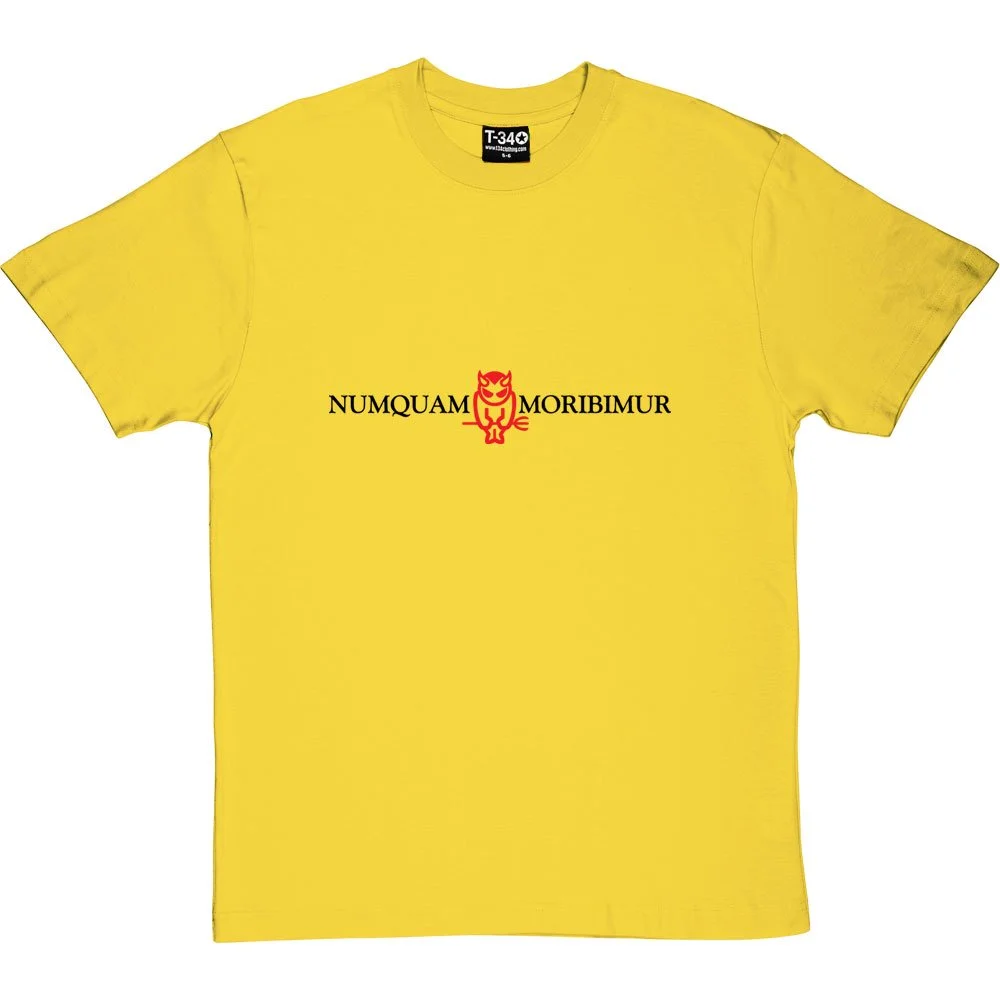 Numquam Moribimur "Never Die" Devil T-Shirt | Manchester United - £19.99