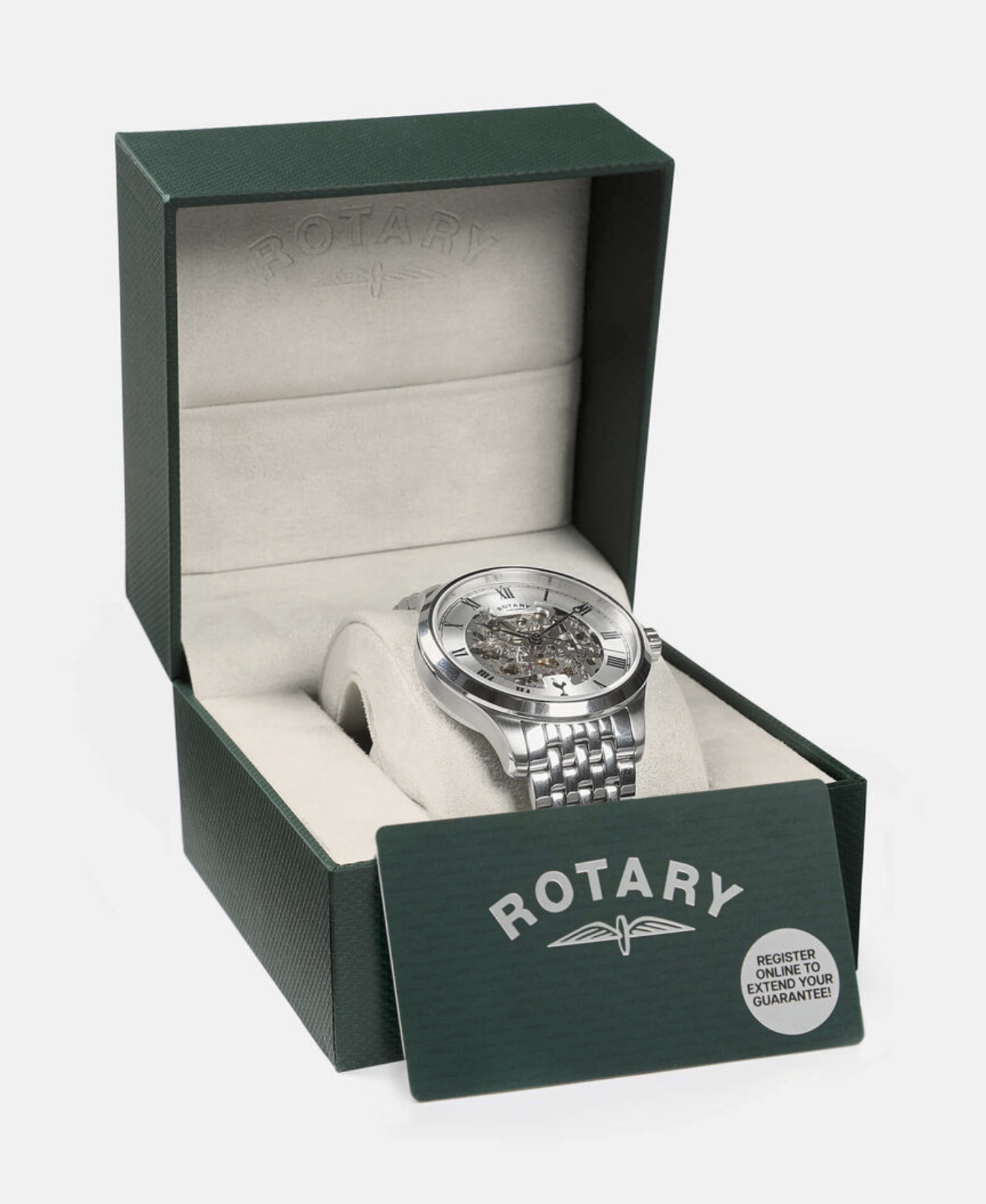 Spurs X Rotary Mens Automatic Greenwich Stainless Steel Bracelet Watch
 £250.00 
