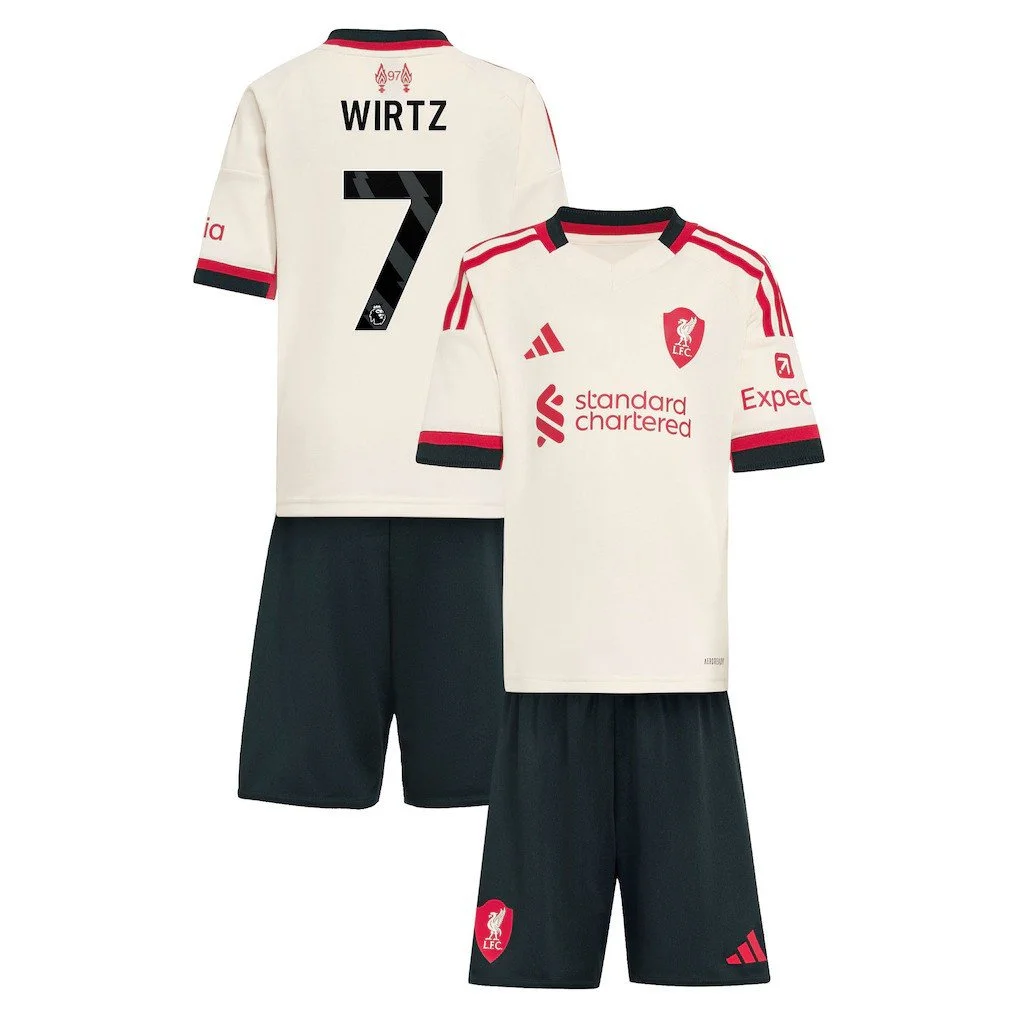 Liverpool adidas Away Minikit 2025-26 | Florian Wirtz - £40.00