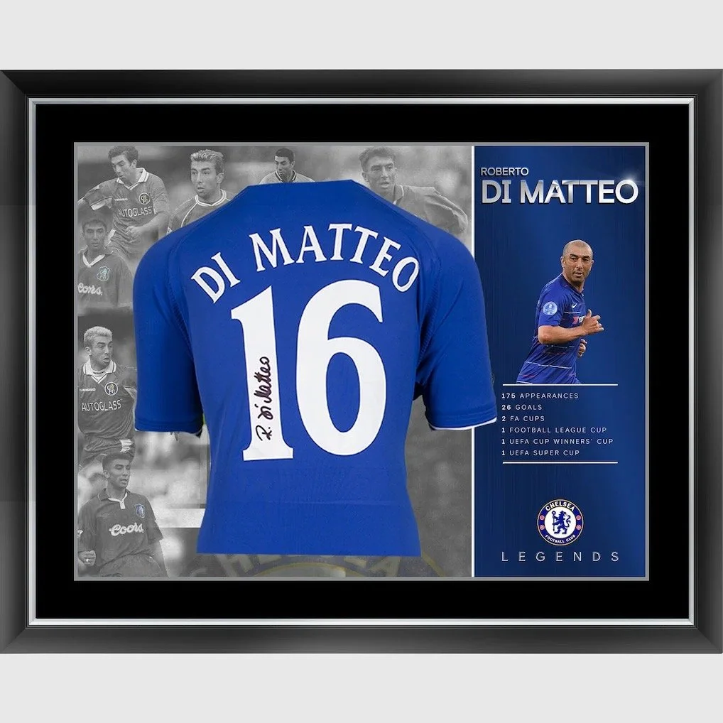 Chelsea Di Matteo – Signed Framed Shirt - £550