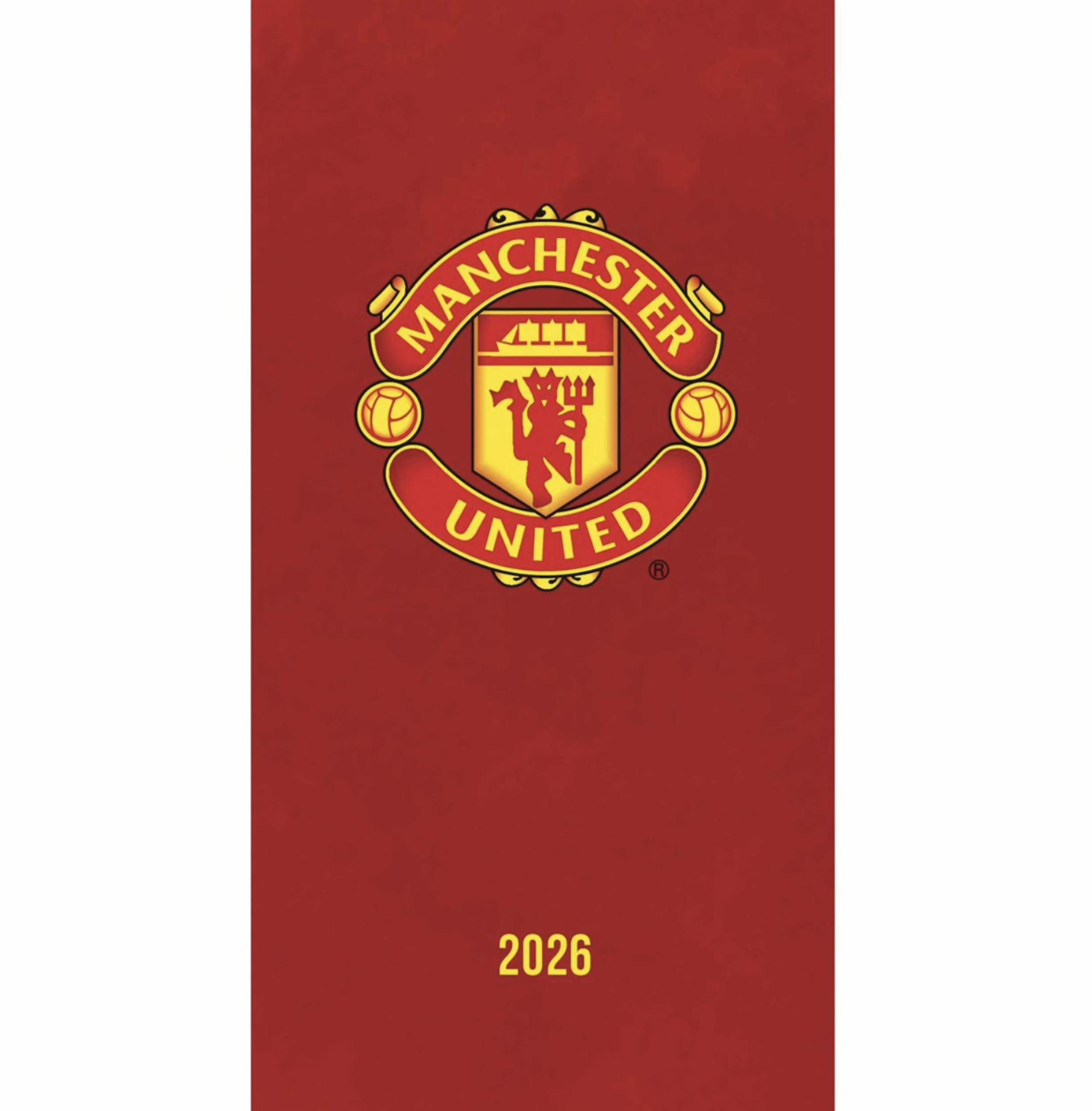 Manchester United FC Slim Diary 2026 - £5.99