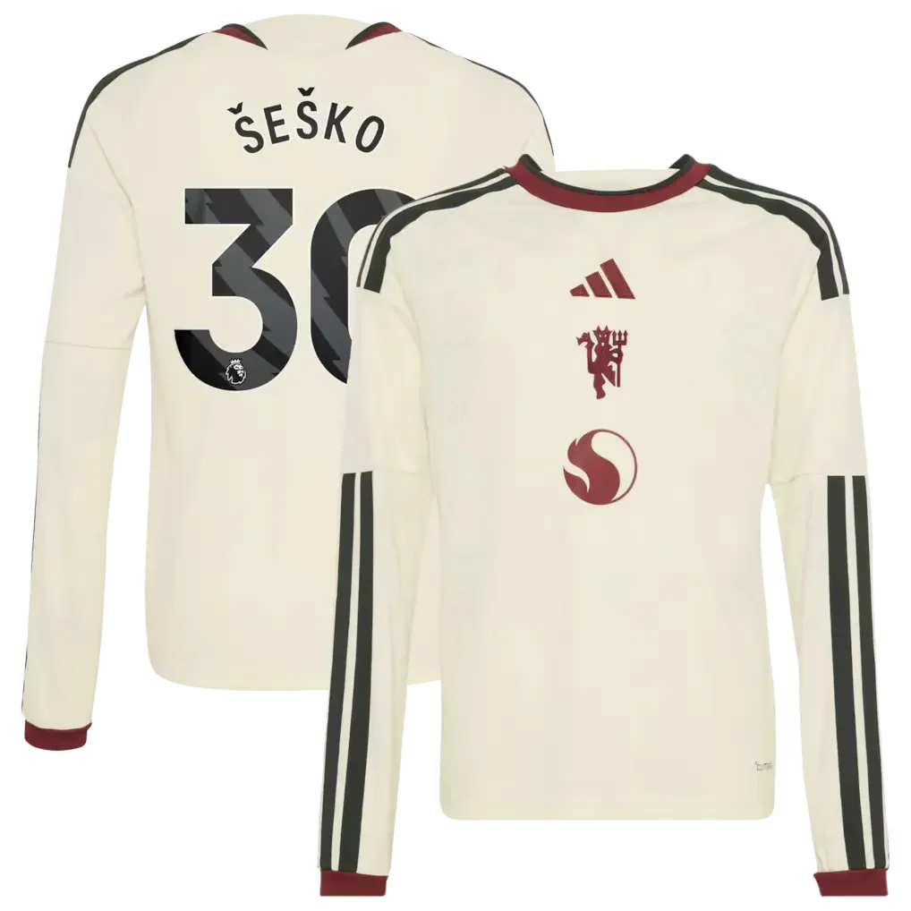 Manchester United adidas Third Shirt 2026-27 - Long Sleeve - Kids - Šeško
 £65.00 