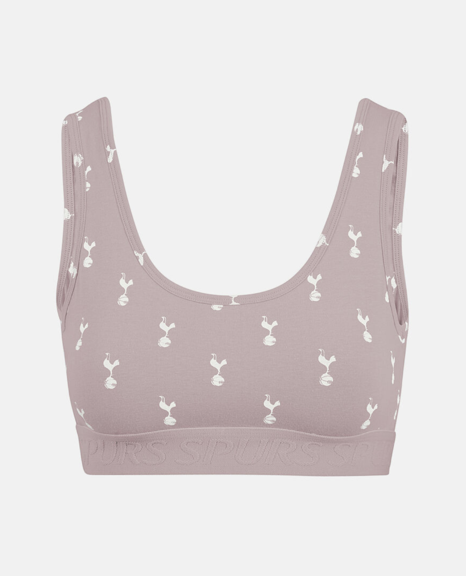 Spurs Womens All Over Print Pink Cockerel Bralette - £10.00