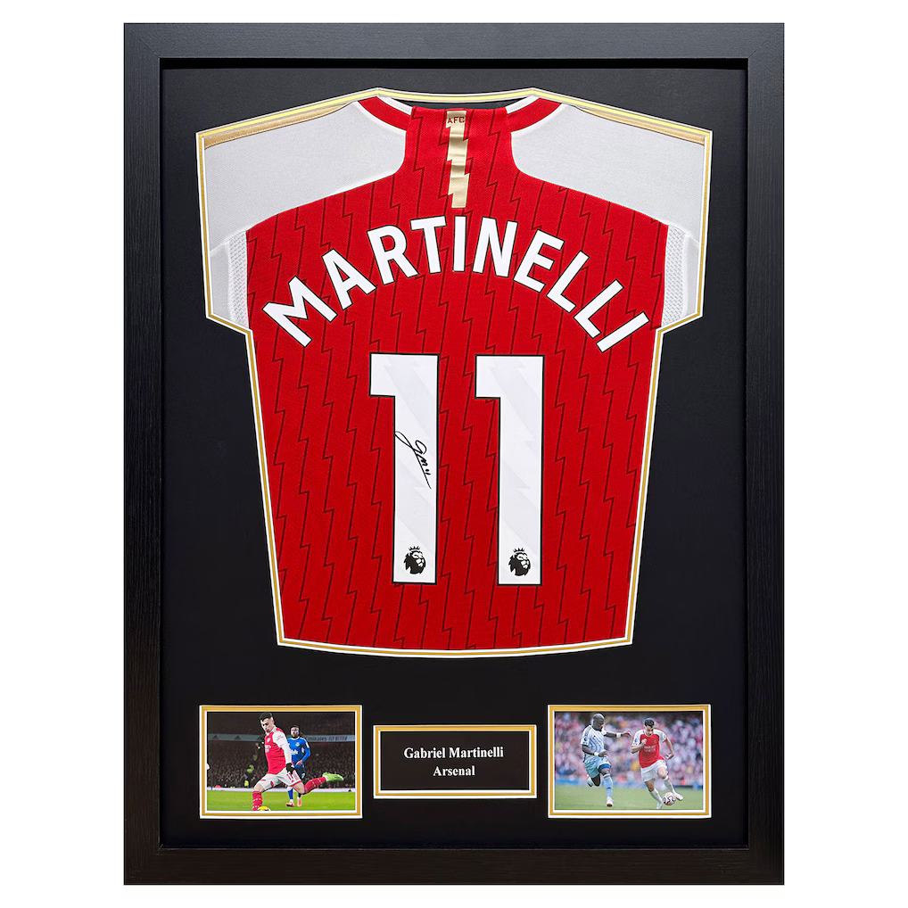 Arsenal Gabriel Martinelli Signed 2023/24 Shirt - £500.00