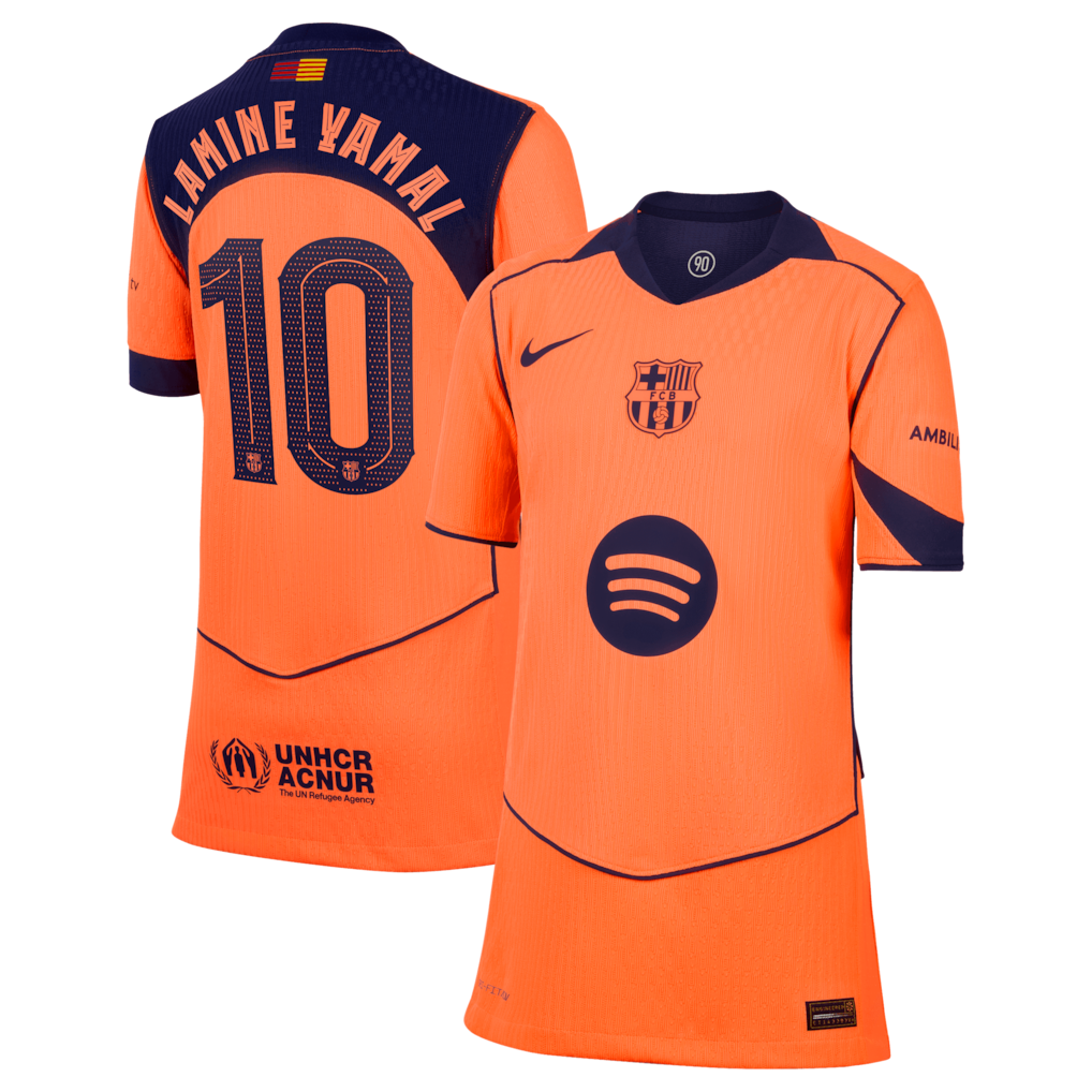 Barcelona Nike Kids Third Dri-Fit ADV Match Shirt 2025-26 Lamine Yamal 
 £75.00 