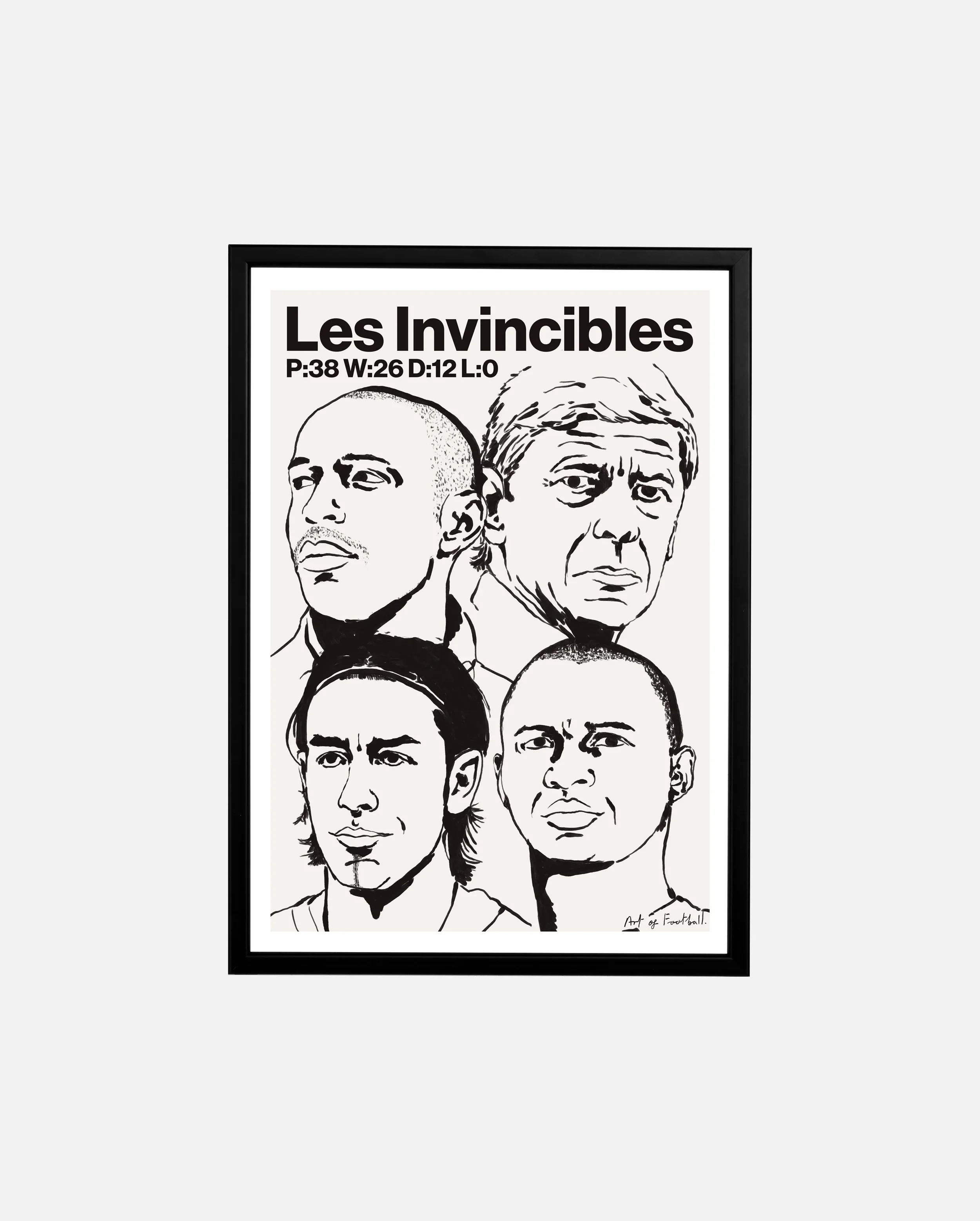 Arsenal Les Invincibles Print | A3 Framed - £55.00