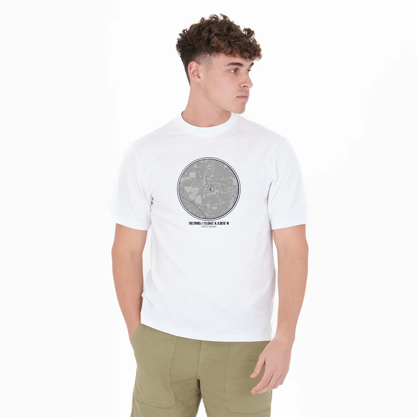 The Spurs Location T-Shirt White - £35.00