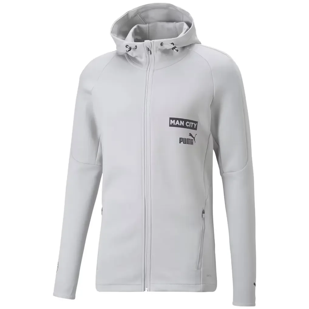 Manchester City Casuals Hoody Jacket - Grey
 £19.53 