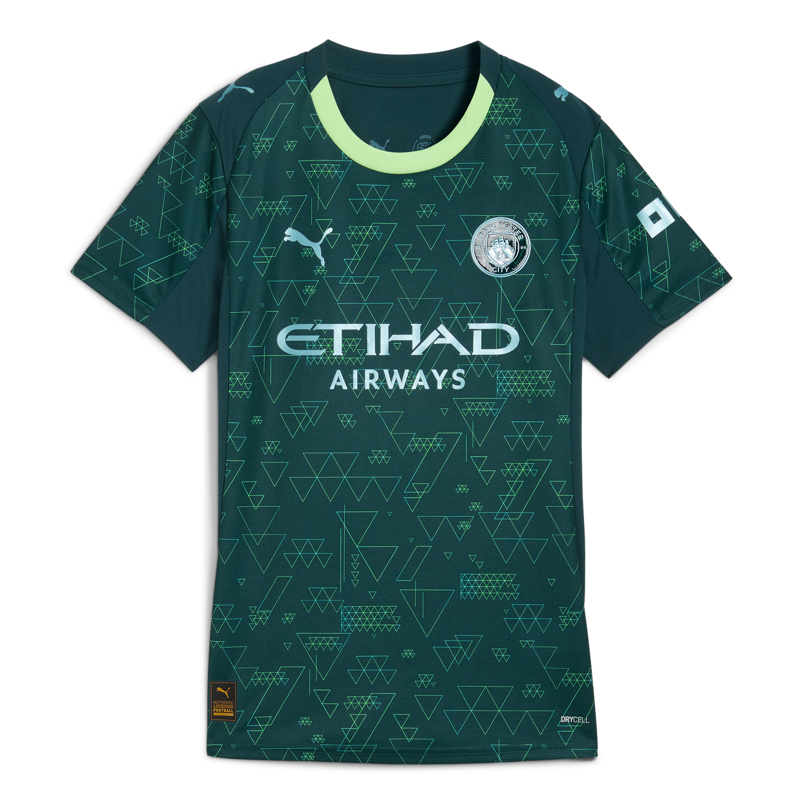 Women's Manchester City PUMA Fourth Shirt 2025/26 - £85.00