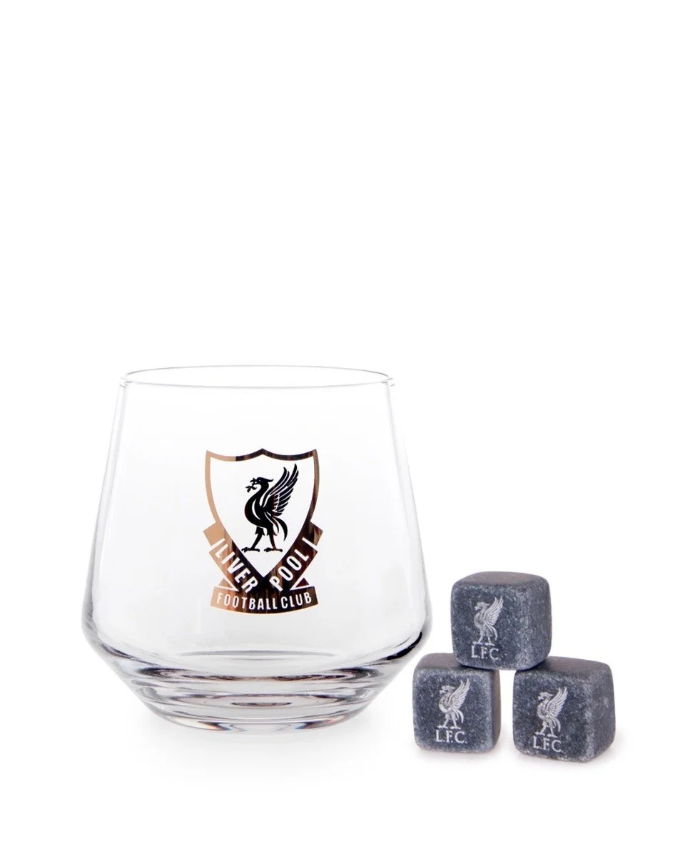 LFC Whiskey Glass With Stones - £15.00
