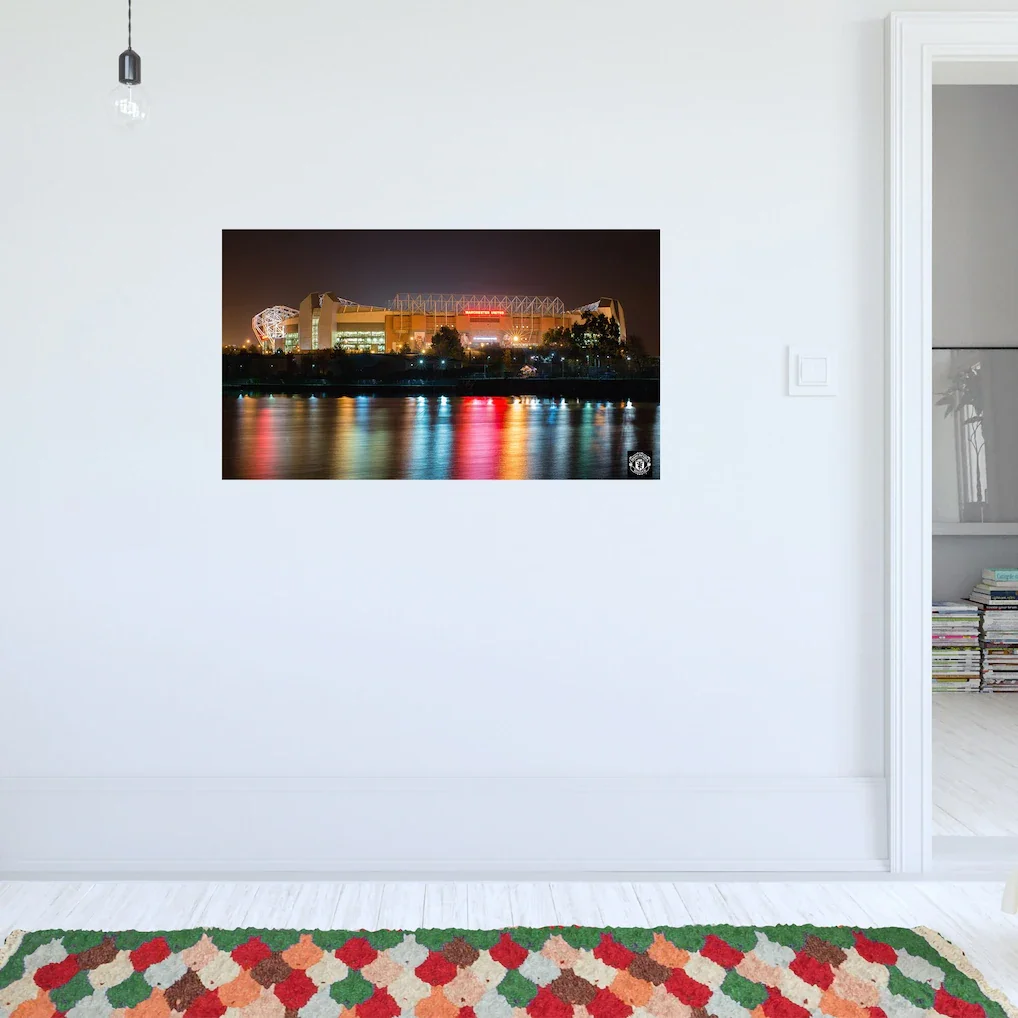 Manchester United Banks of the River Irwell Print - A3 - £14.99