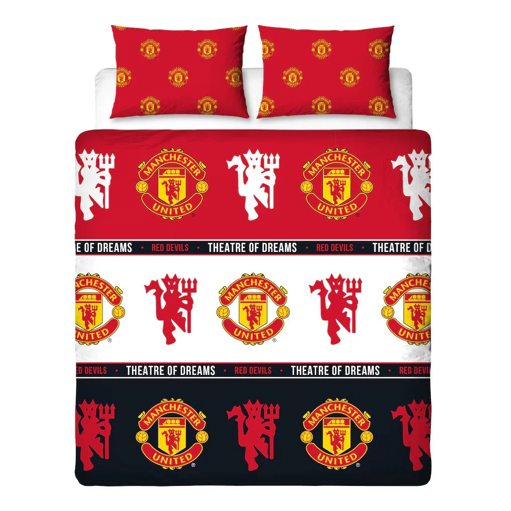 Manchester United Patch 91 Rotary Duvet - Double - £33.75