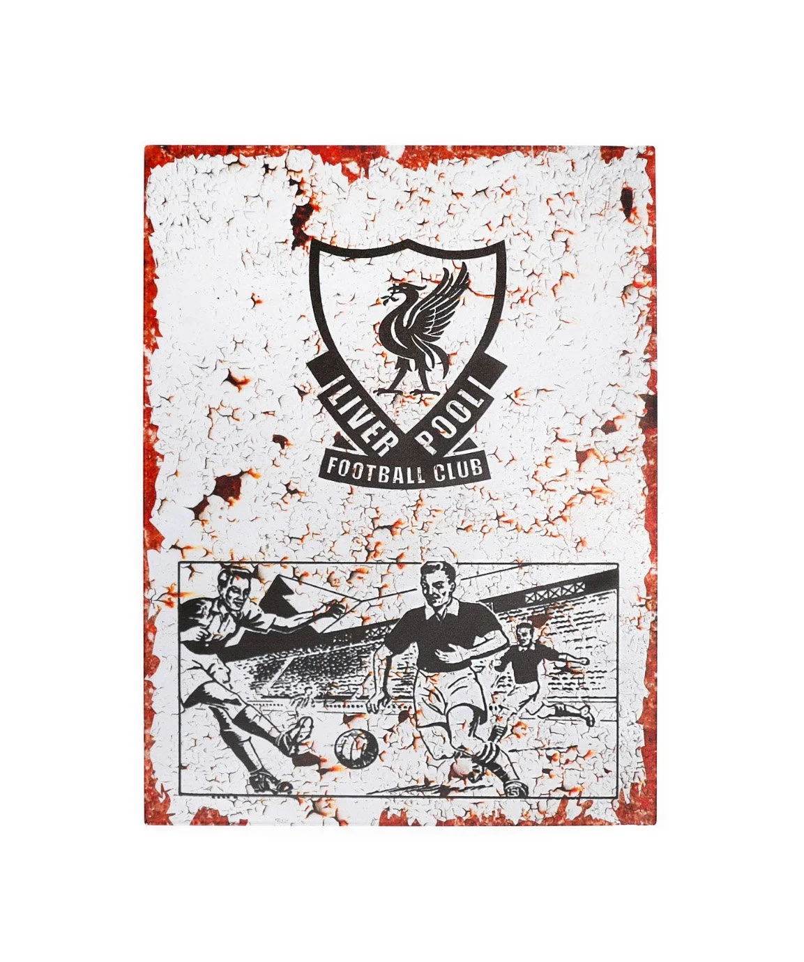Liverpool FC Distressed Vintage Metal Sign - £16.00
