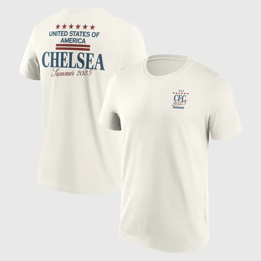 Chelsea Club World Cup US Tour Graphic T-Shirt - Off White - Mens
 £28.00 