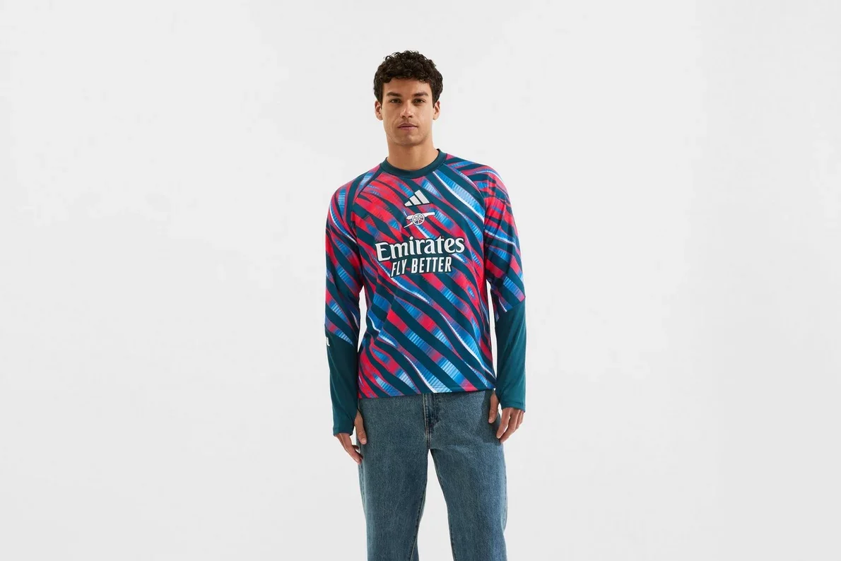 Arsenal adidas 26/27 Pre-Match Warm Top - £90.00