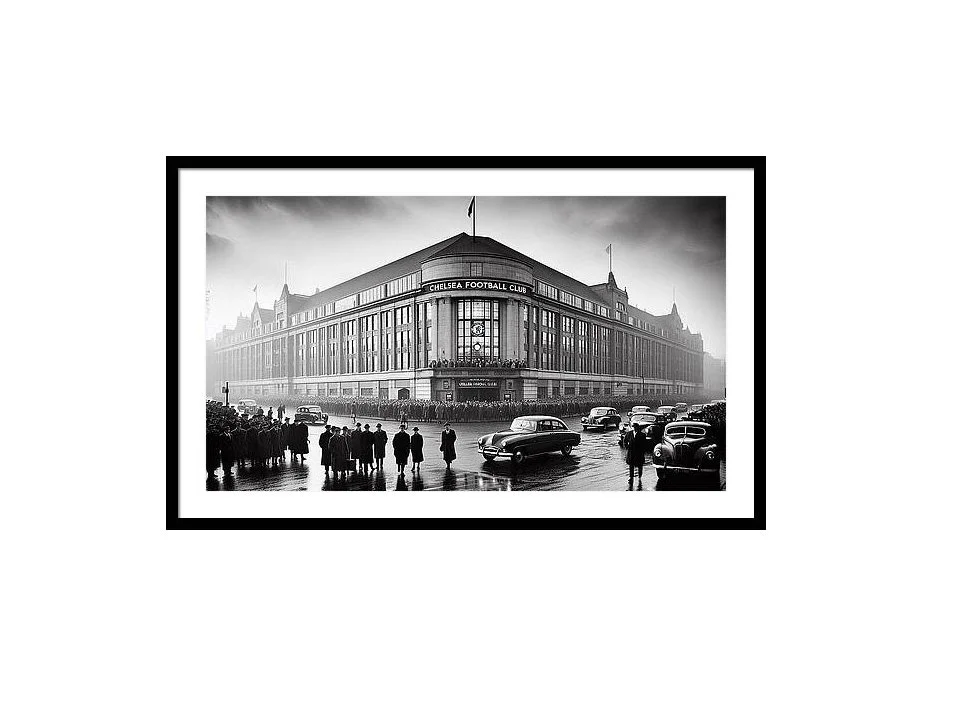 Chelsea FC London 1960 Framed Print 36" x 20.5"
 £176.64 