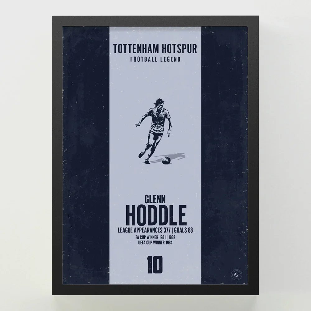 Glenn Hoddle Tottenham Hotspur Heritage Stripes Print A4 Framed
 £44.99 