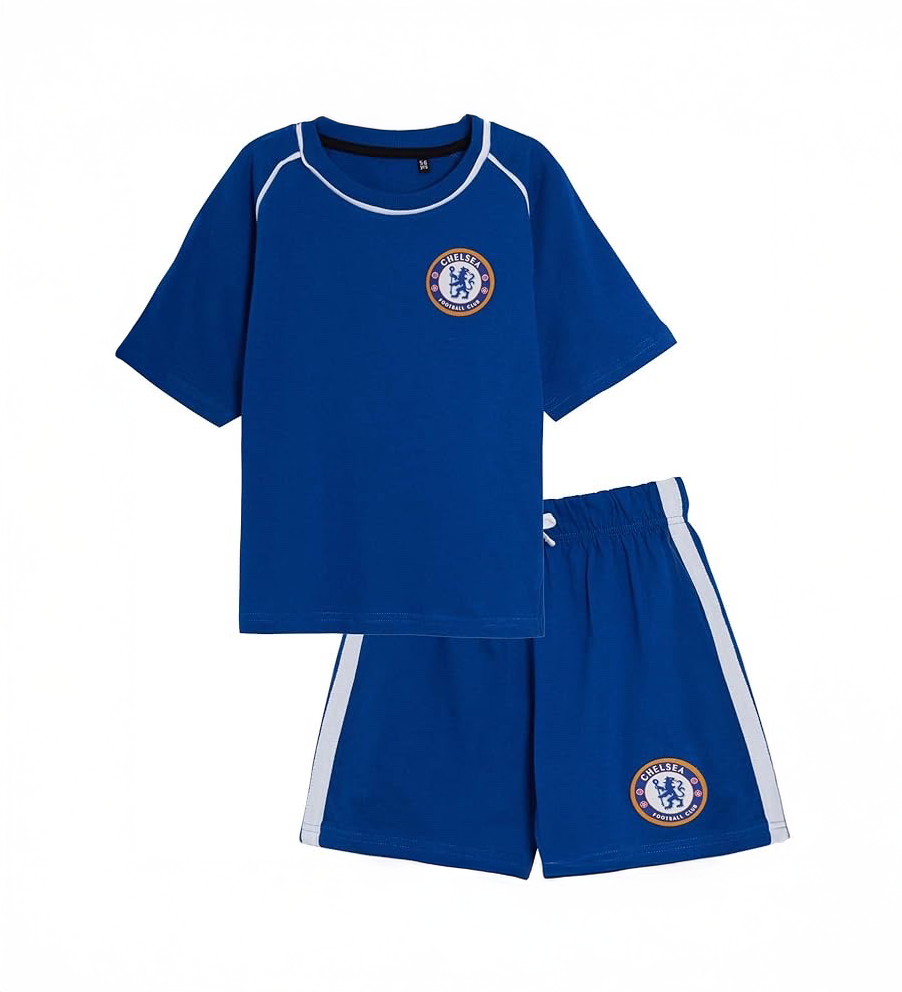 Chelsea Kids FC Boys Shortie PJs - £9.95