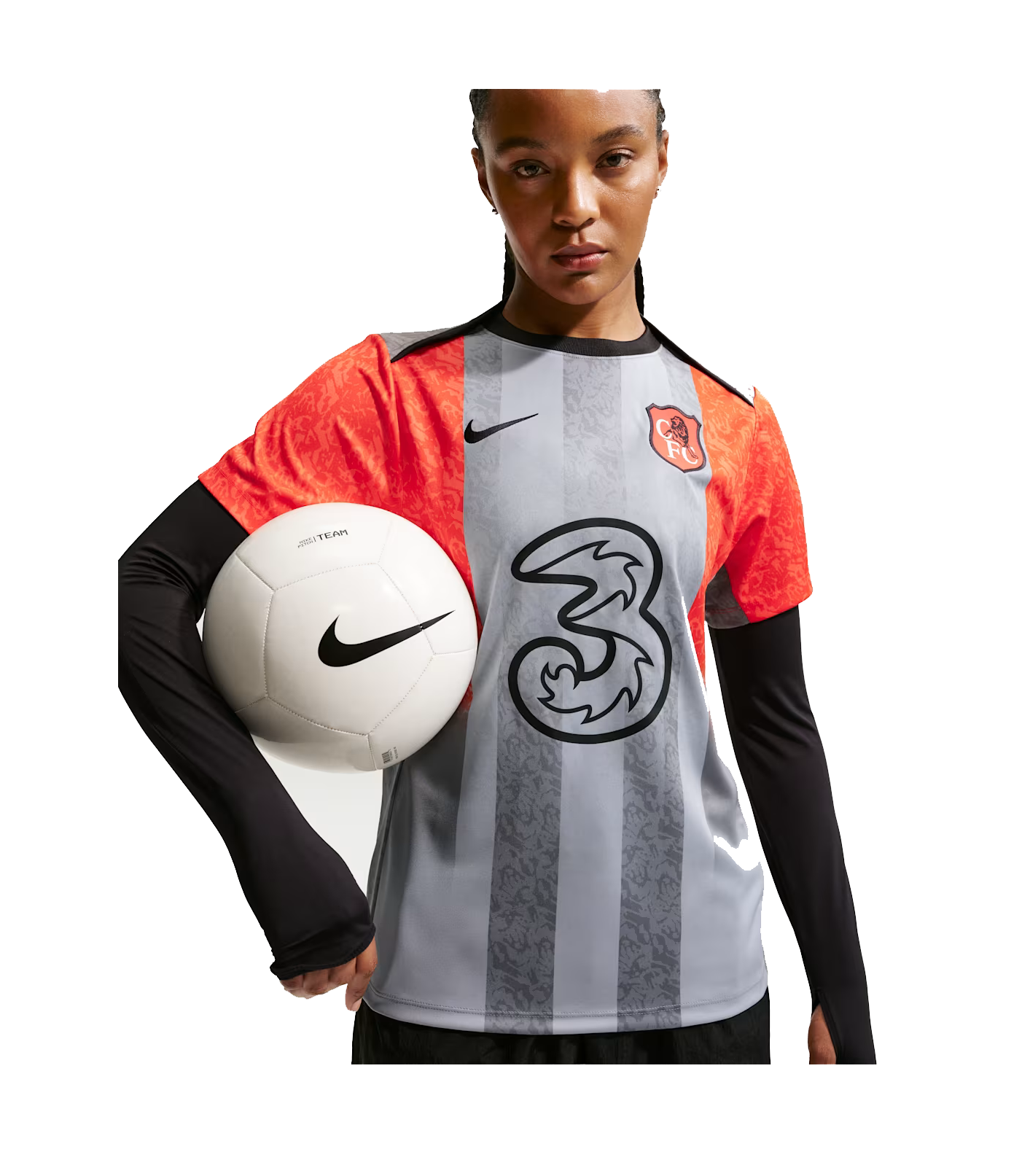Chelsea F.C. Academy Pro SE Women's Nike Dri-FIT Football Pre-Match Short-Sleeve Top - £59.99