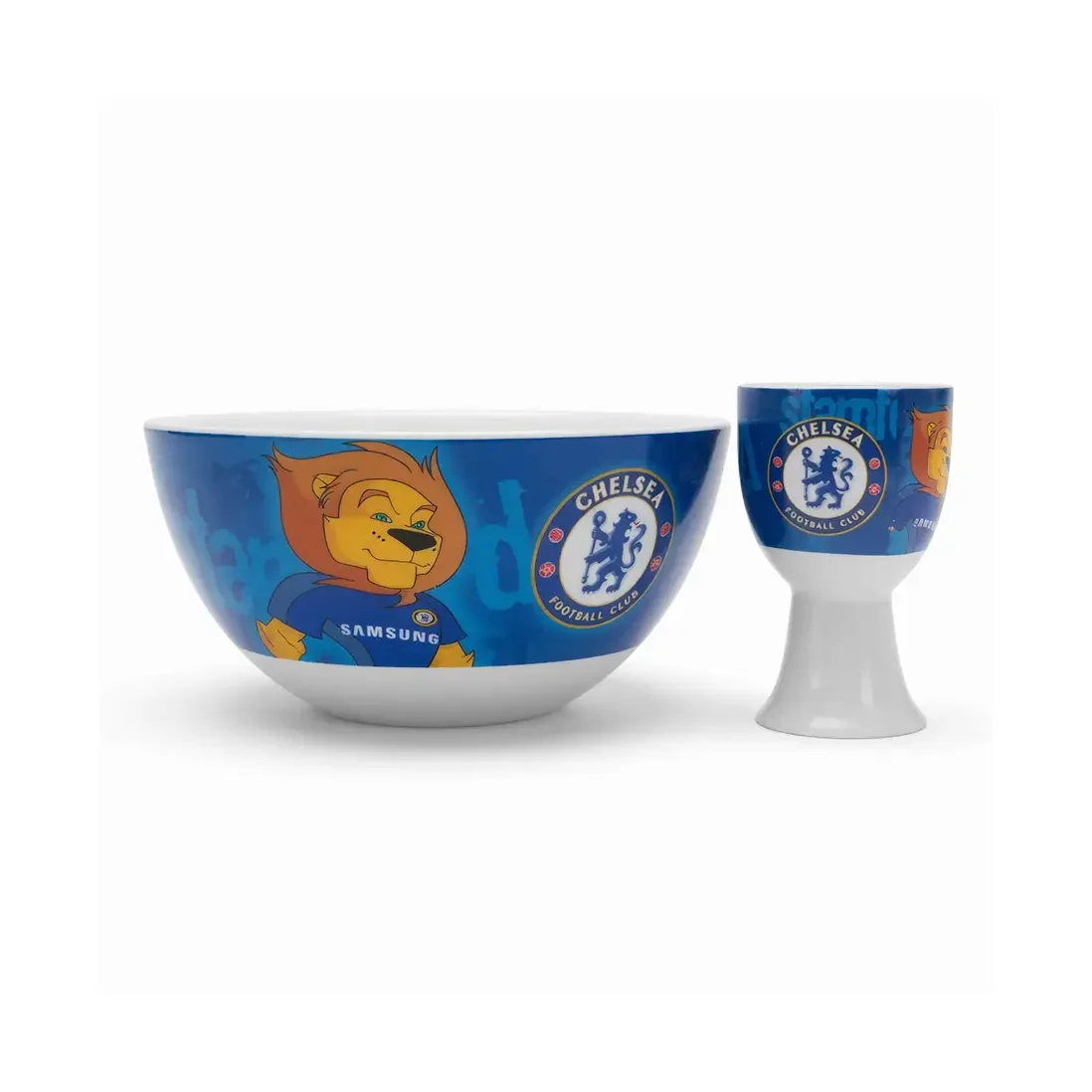 Chelsea FC Ceramic Cereal Bowl & Egg Cup Set
 £9.99  