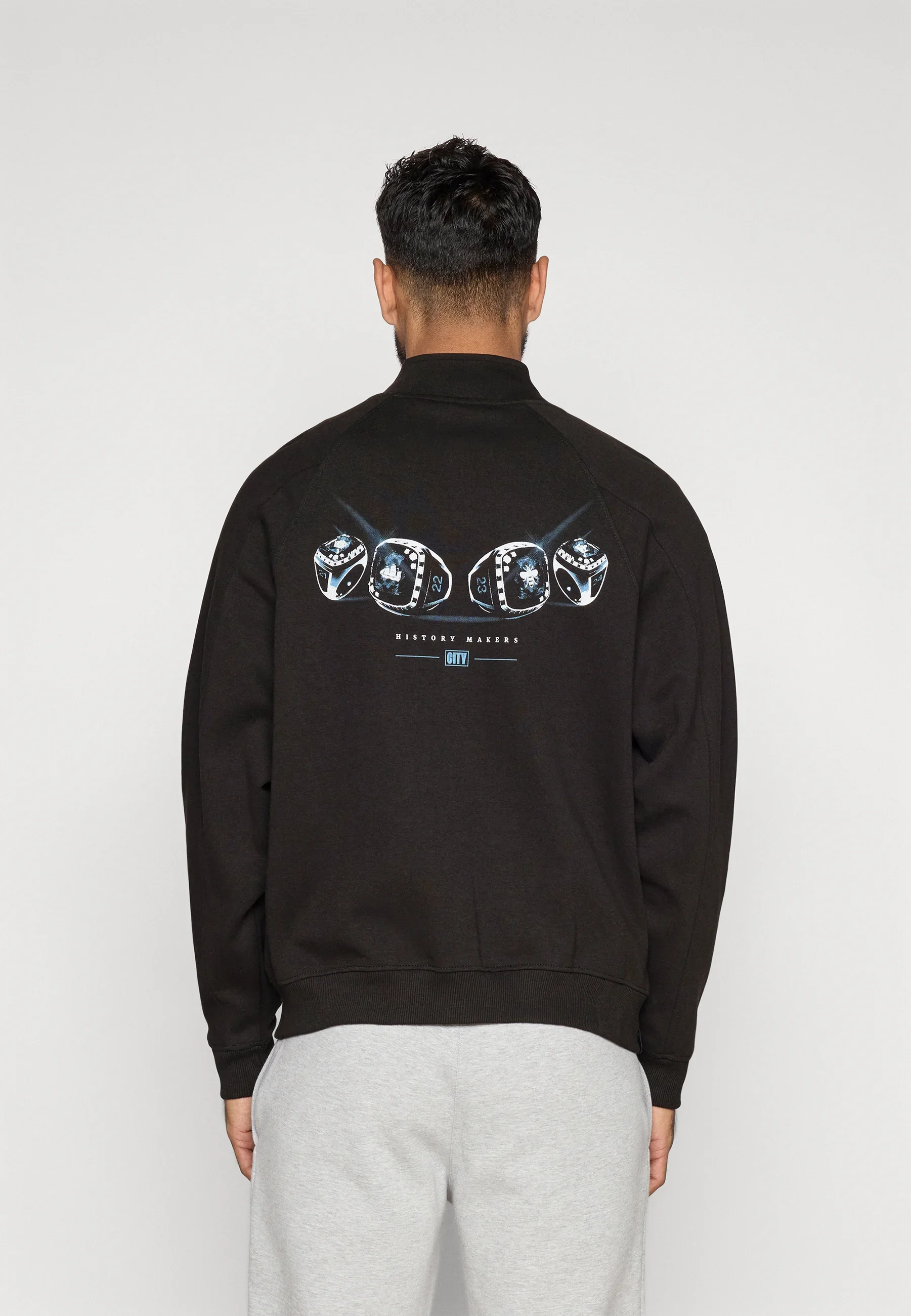 MANCHESTER CITY RING TRACK TOP - Club wear - black - £49.00