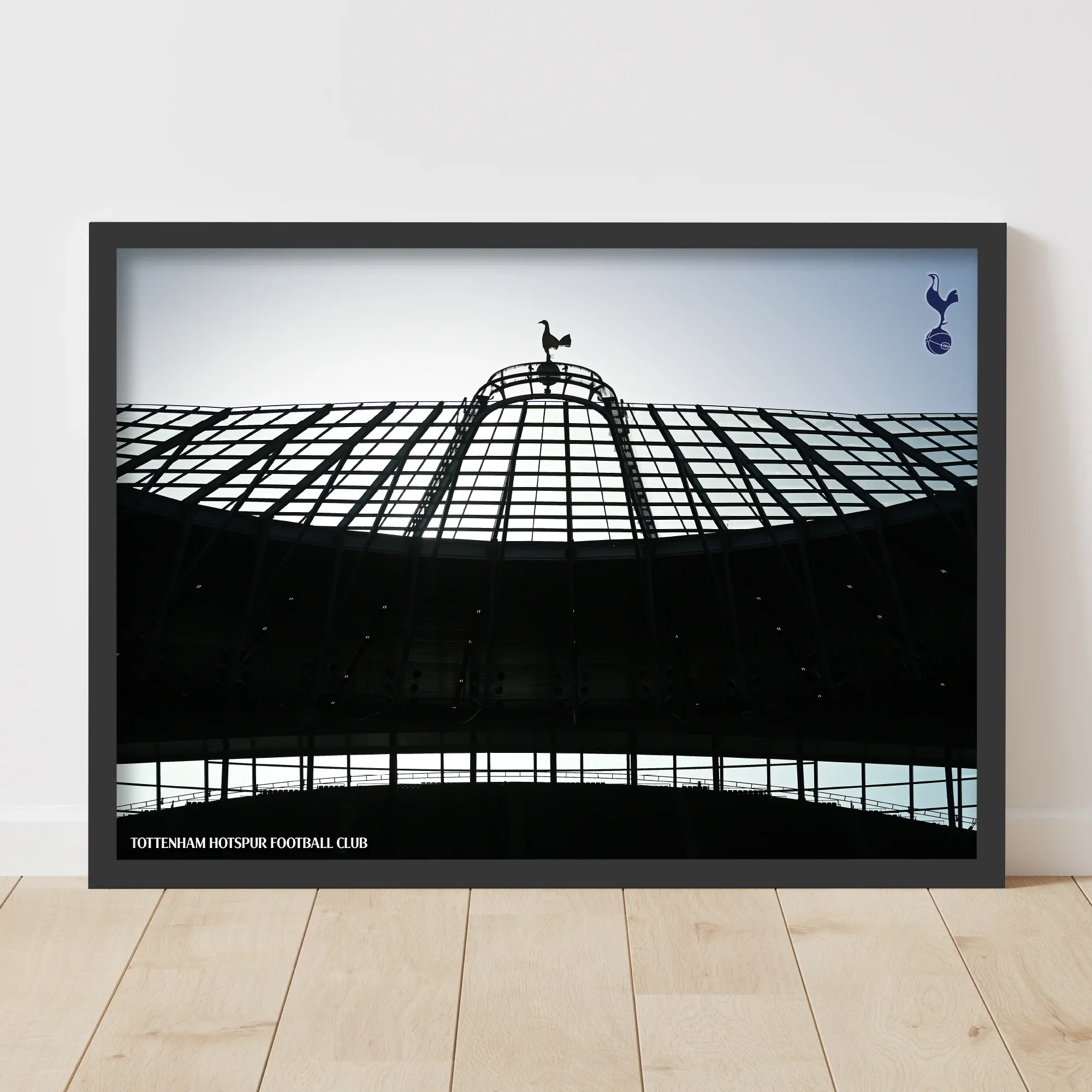 Tottenham Hotspur FC | Cockerel Stadium Poster Wall Art | A2 Framed Art Print - £35.99