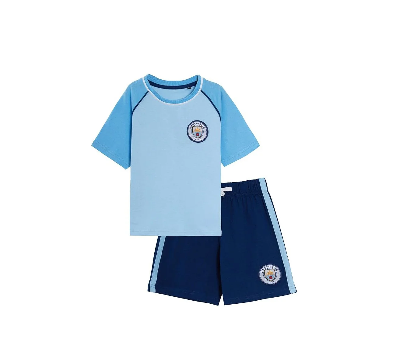 Manchester City FC Kids Short Pyjamas - £11.95