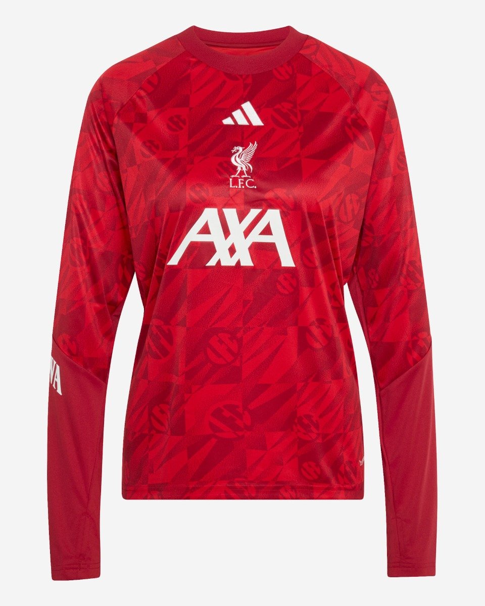 Liverpool FC adidas Womens 26/27 Pre-Match Warm Top
 £90.00 