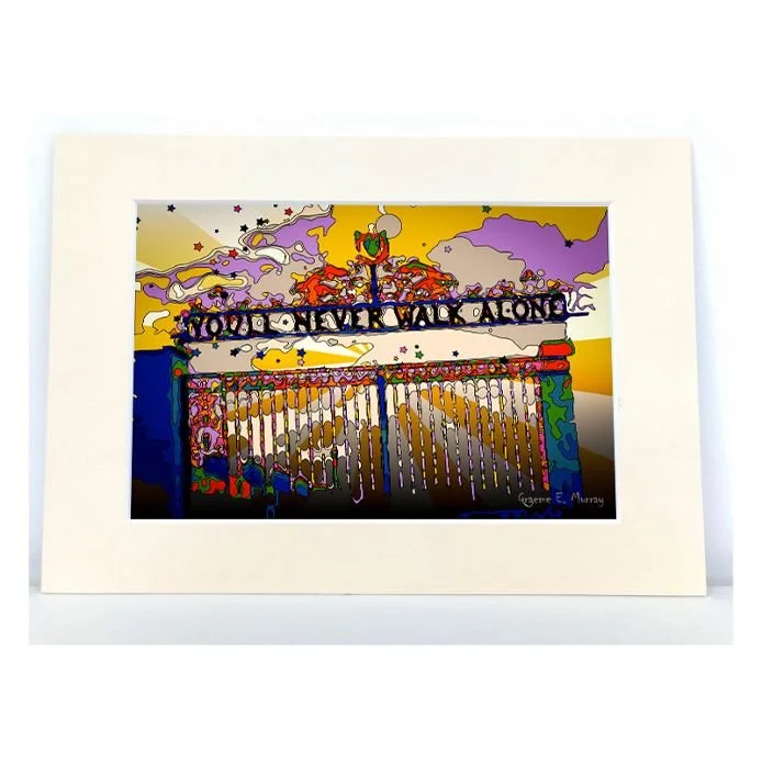 YNWA Print | Liverpool FC | Shankly Gates - £14.95