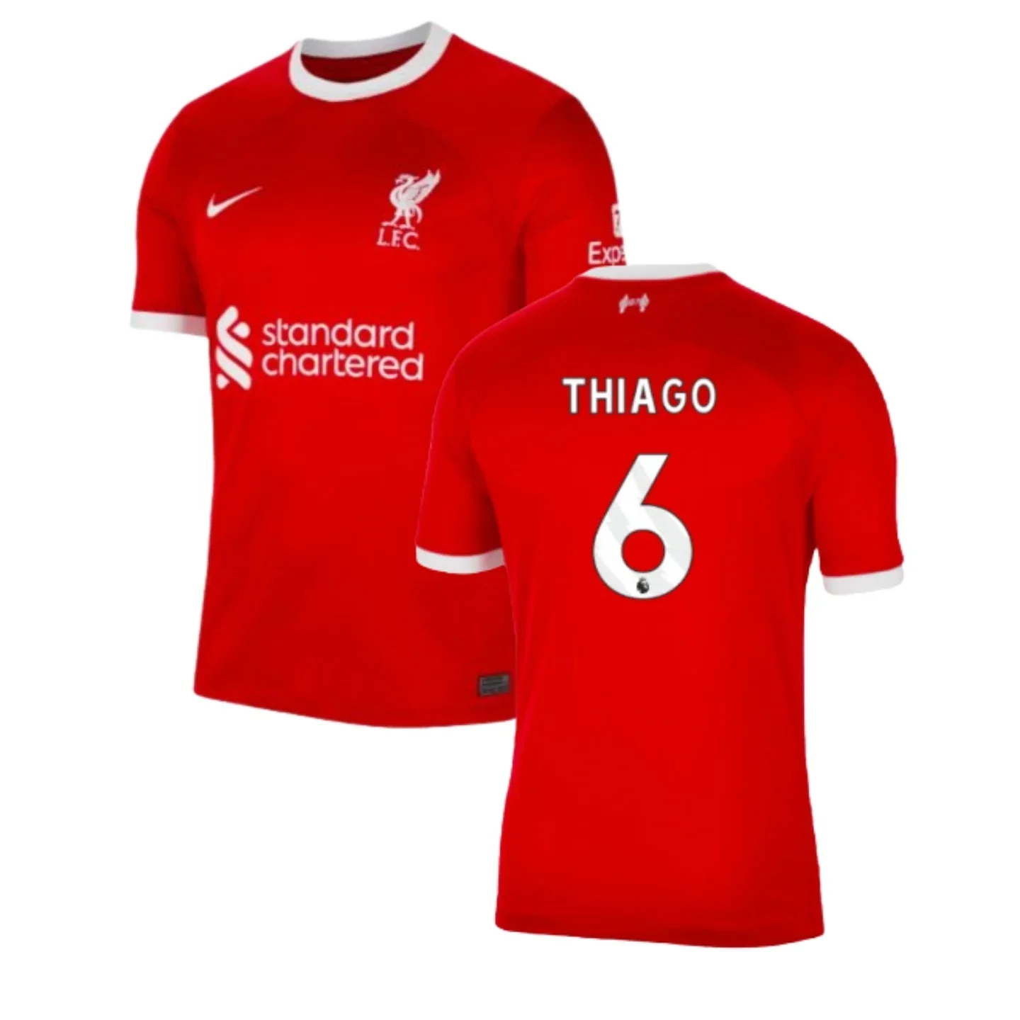 Thiago Alcantara Liverpool 6 Jersey - £48.93