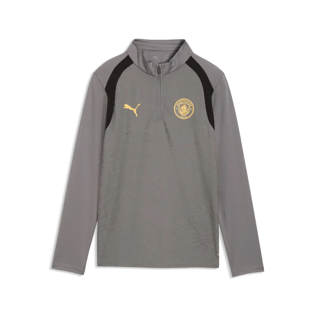Manchester City FC Puma Training 1/4 Zip Top - Dark Grey - Kids
 £50.00 