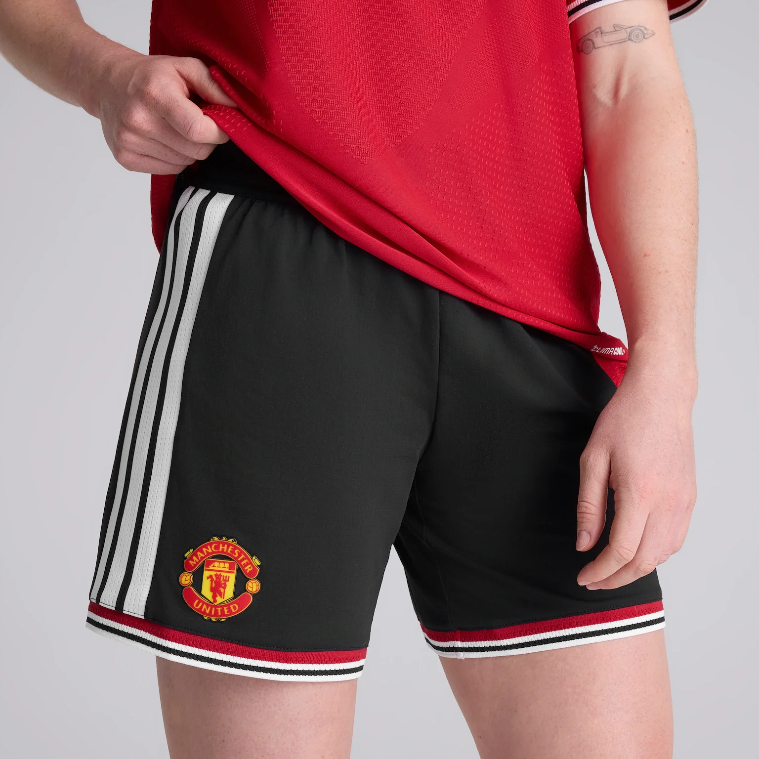 Manchester United Womens 26/27 Home Authentic Shorts Black - £45.00