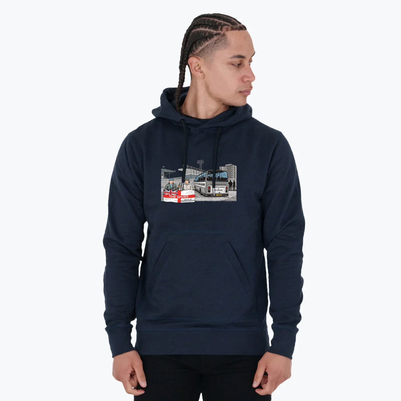 The Spurs Awaydays Hoodie Navy - £65.00