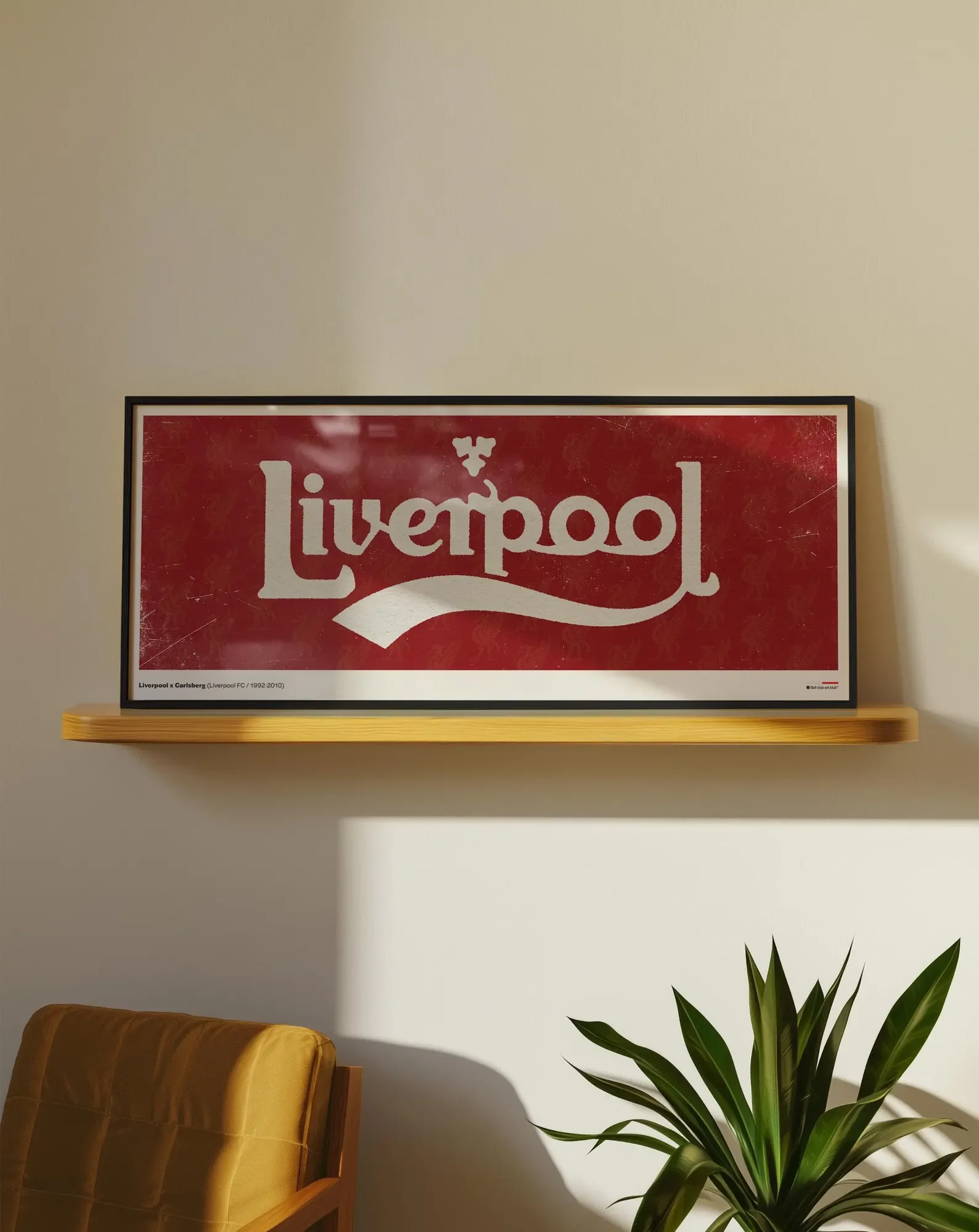Liverpool FC x Carlsberg Kit Art Print | Retro Football Poster 10" x 24"
 £31.49 
