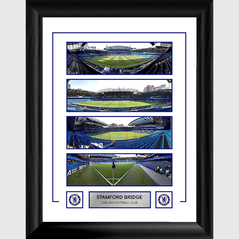 Chelsea Stadium Montage Framed Print - 12 x 16 - £55.00