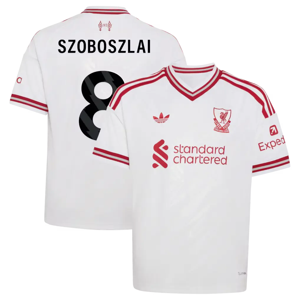 Liverpool adidas Kids Away Shirt 2026-27 Szoboszlai
 £60.00  