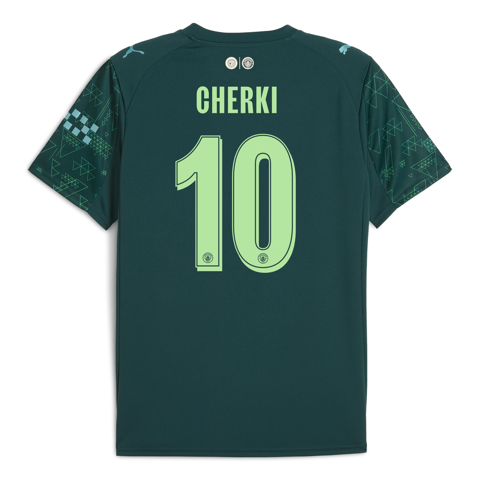 Manchester City EA SPORTS FC Jersey 2025/26 With CHERKI 10 Printing -£101.00
