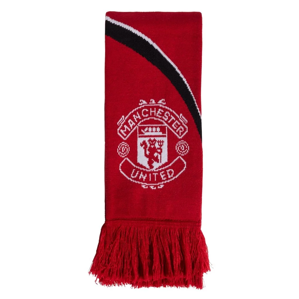 Manchester United adidas Scarf - Red - £16.10