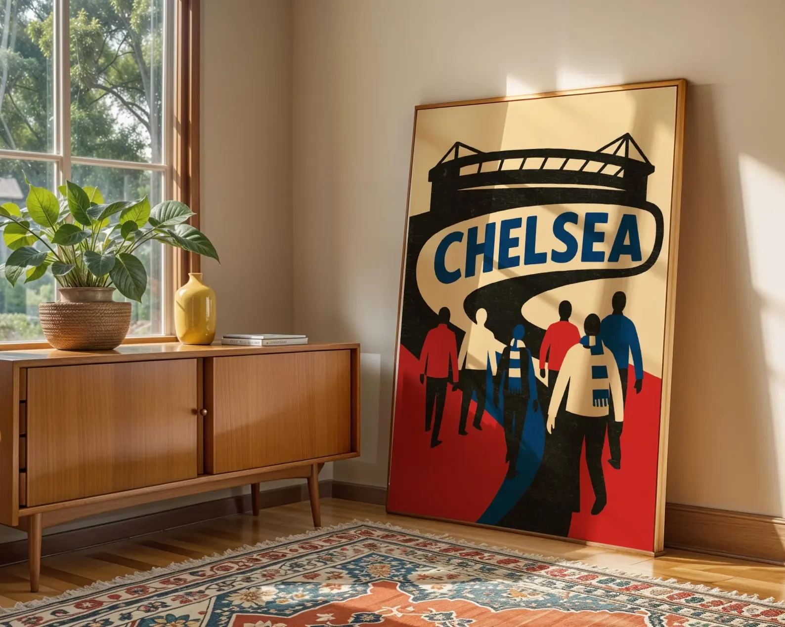Chelsea FC Fans Print | Stamford Bridge Poster A3 Print - £23.72
