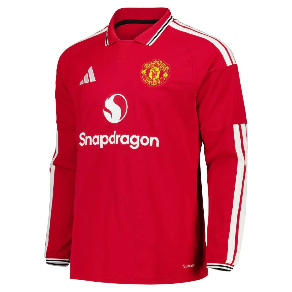 Manchester United adidas Home Shirt 2026-27 - Long Sleeve - £90.00